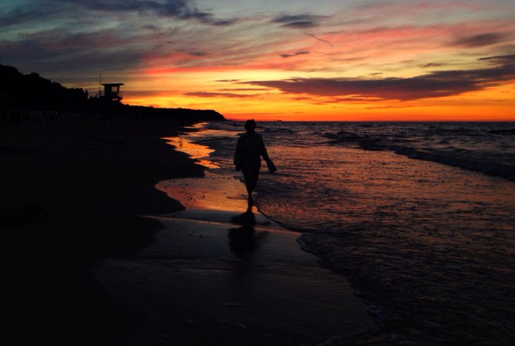 Sommertagssonnenuntergang