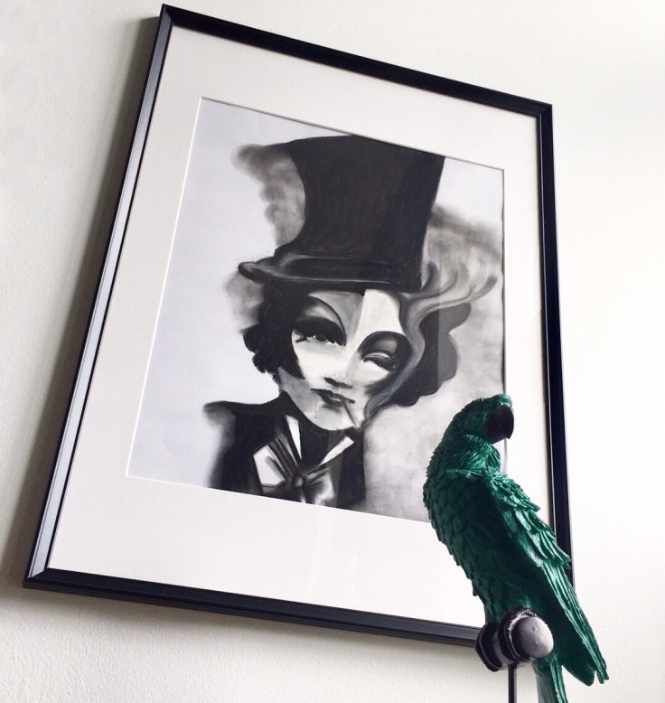 Aus dem Rahmen gefallen. © Sandra Grüning