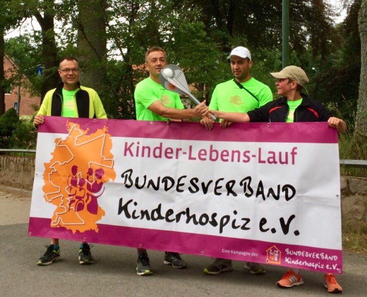 Fackelübergabe © Christina Kämmerer