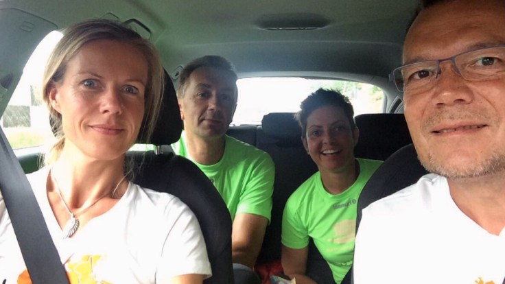 Beglückende Tage, beglückte Laufmützen © Matthias Hemmerling