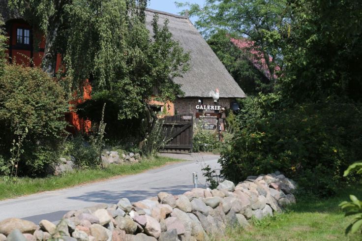 Reetgedecktes Haus, Galerie in Neeberg