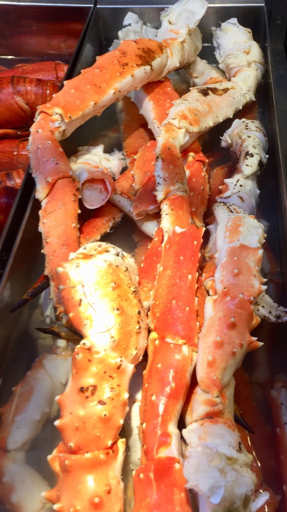 Wie wär’s mit Krabbenbein zum Mittag? © Sandra Grüning