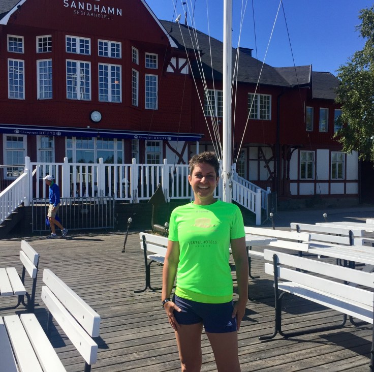 Laufmütze am Sandön-Start © Sandra Grüning