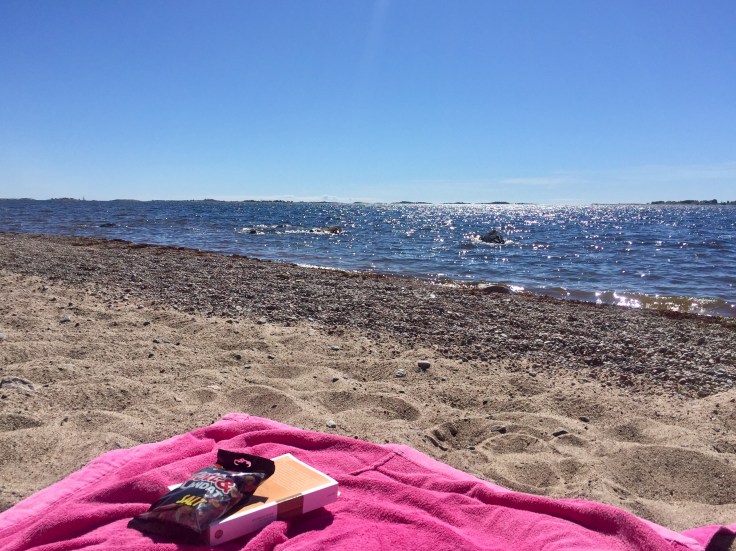Pures Glück am einsamen Strand © Sandra Grüning