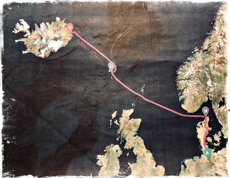 Schatzkarte für Abenteuermomente © Sandra Grüning