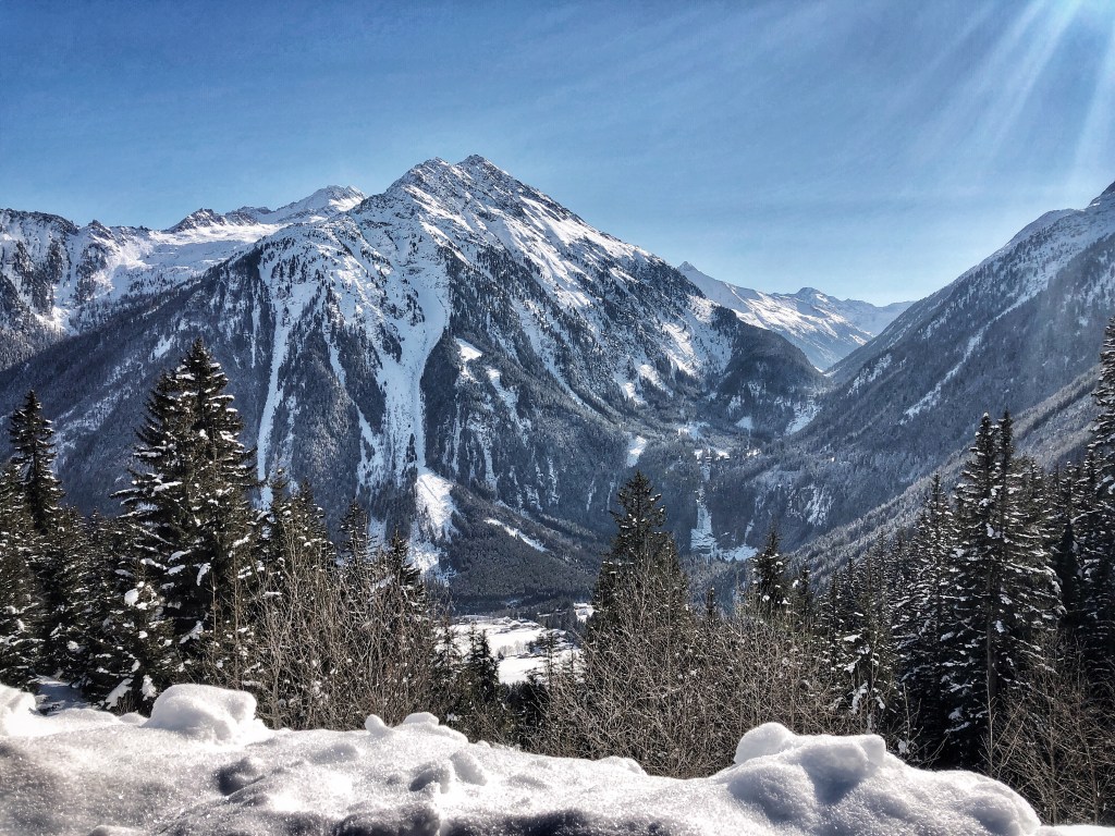 Blick auf die Hohen Tauern