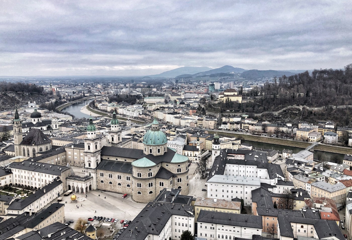 Salzburg von der Hohensalzburg