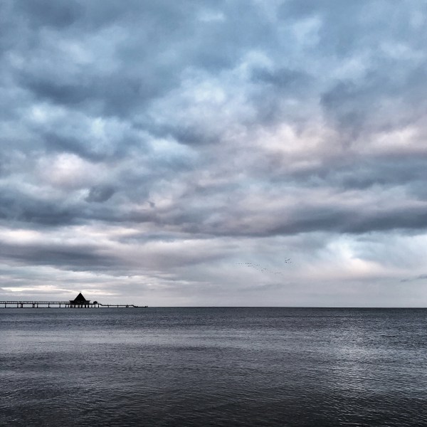 Ostsee mit Blick auf die Heringsdorfer Seebrücke